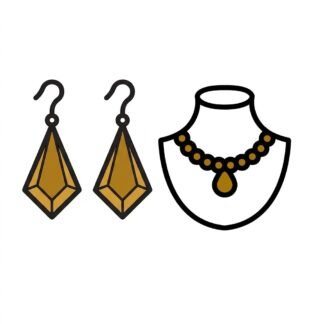 Juego aretes y collar