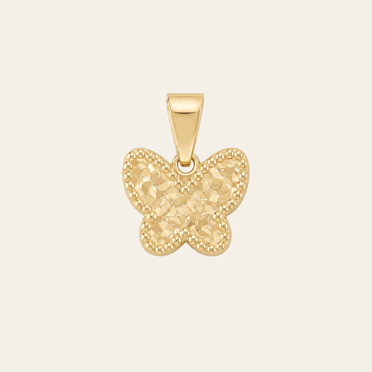 Dije Mariposa Texturizada