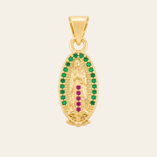 Dije Guadalupe Multicolor