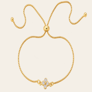 Pulsera Ajustable Trébol