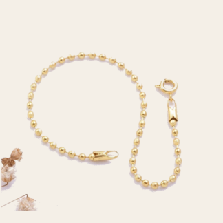 Pulsera Cadena de Bolitas