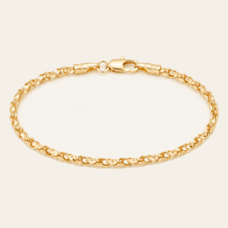 Pulsera Eslabón Cuadrado