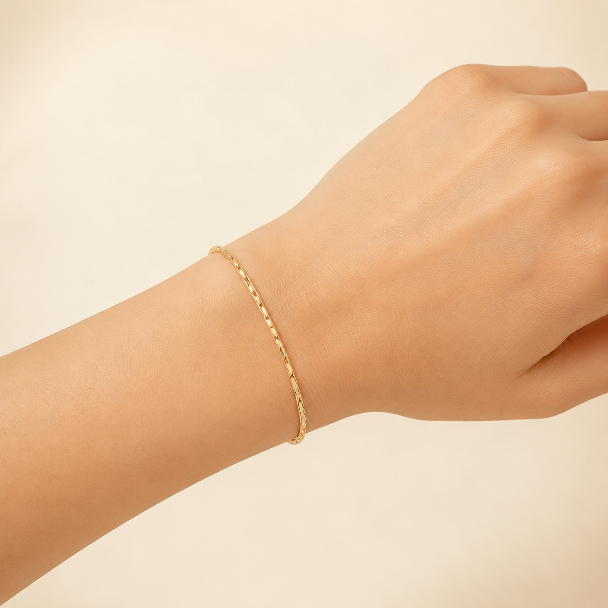 Pulsera Cadena Ovalada - Imagen 2