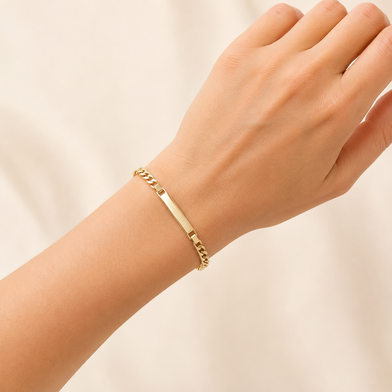 Pulsera Placa Lisa - Imagen 2