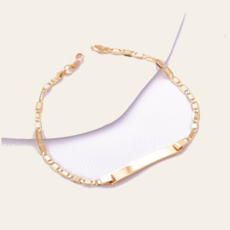 Pulsera Placa Rectangular