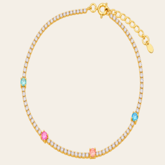 Pulsera Tenis Multicolor