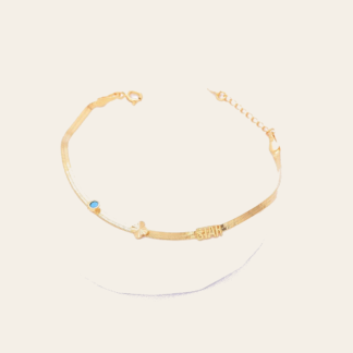 Pulsera Turquesa y Trébol