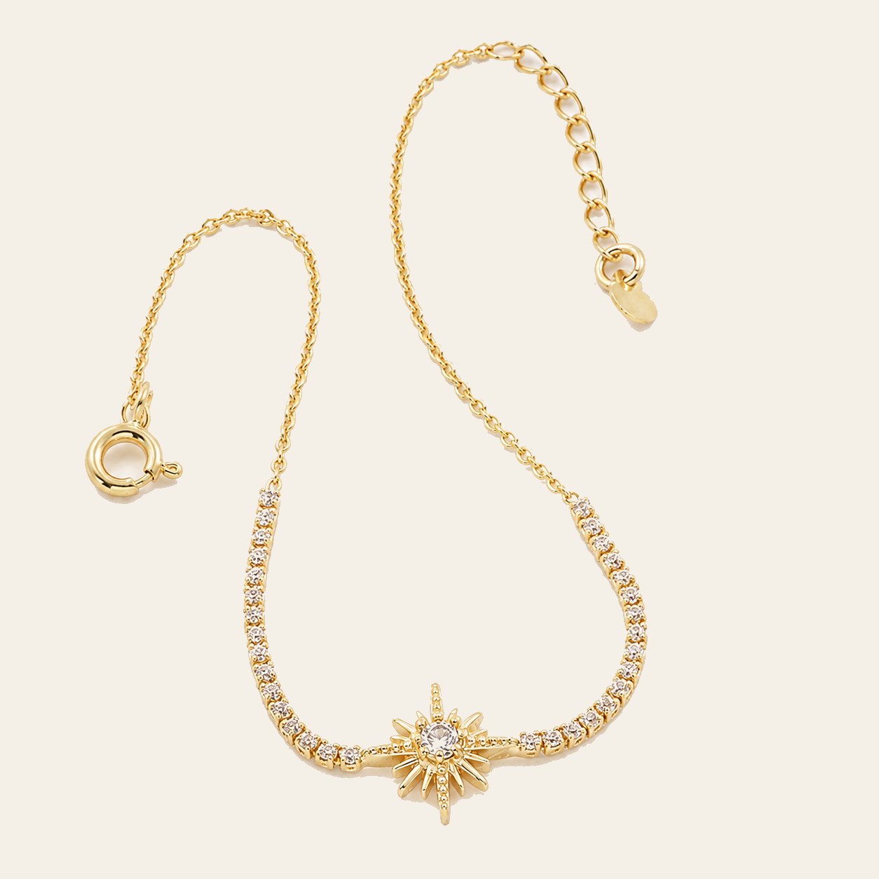 Pulsera Estrella de Ocho Picos
