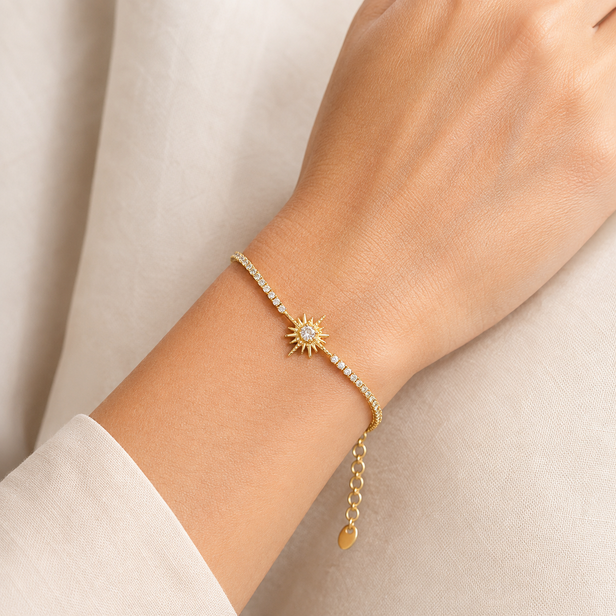 Pulsera Estrella de Ocho Picos - Imagen 2