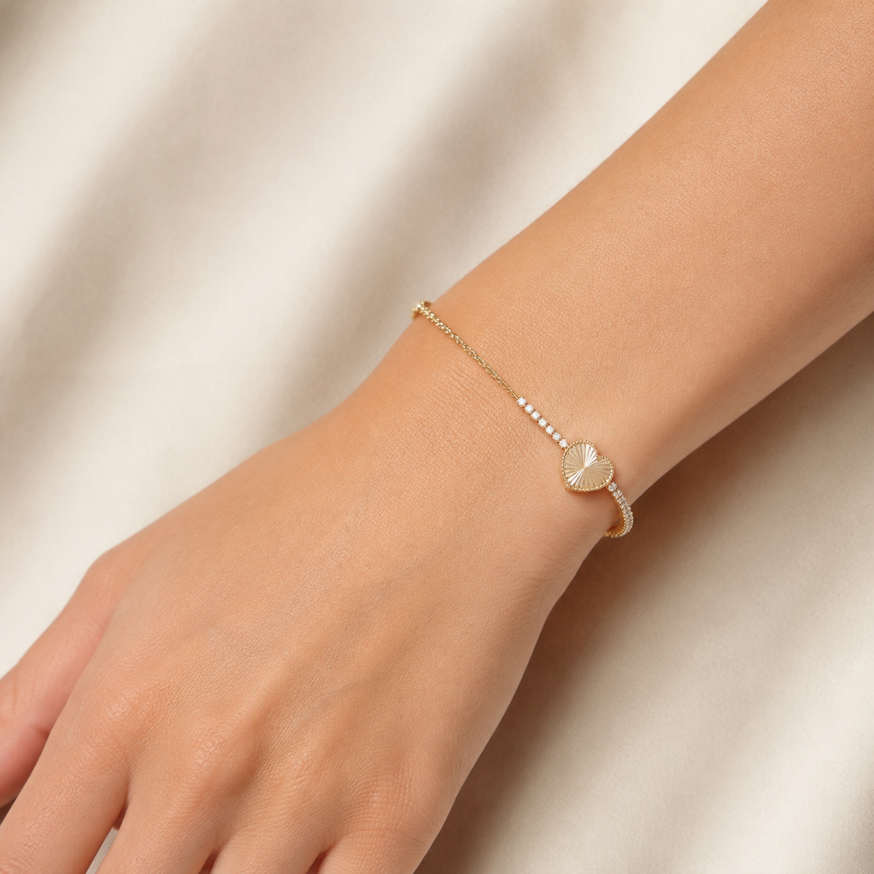 Pulsera Corazón Solar - Imagen 2