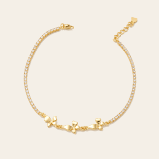 Pulsera Lazos en Oro