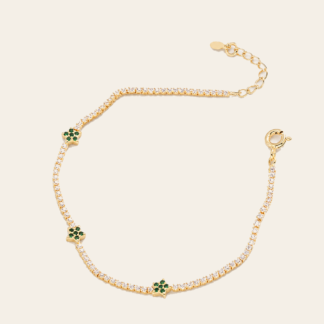Pulsera Estrellas Esmeralda