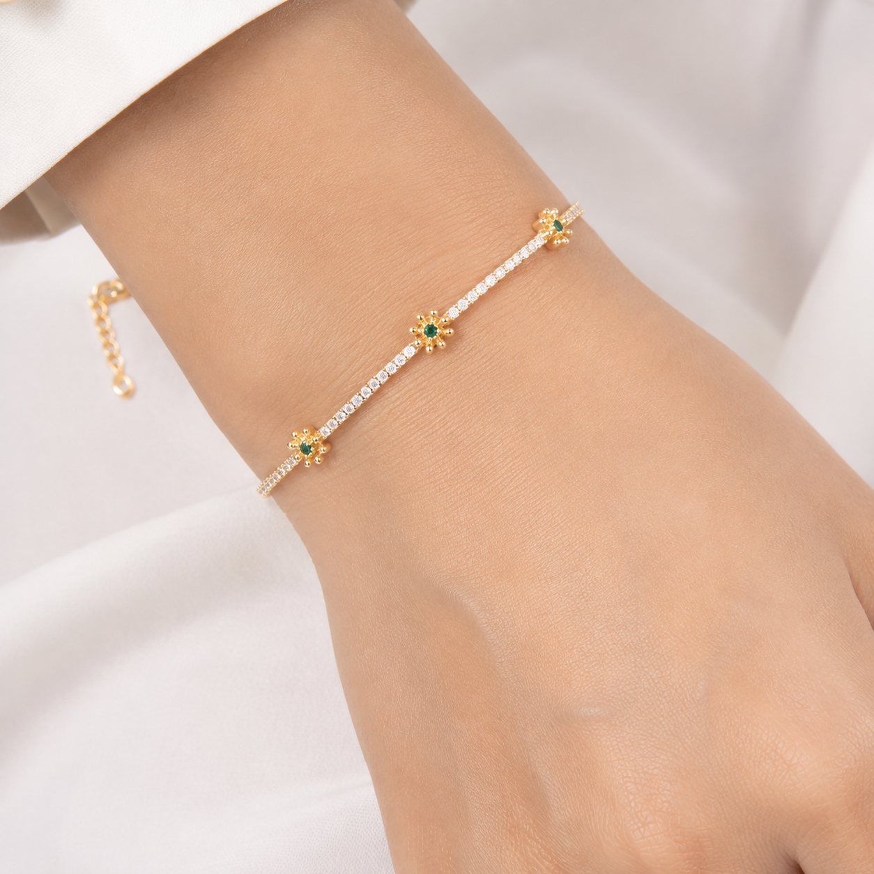Pulsera Margarita Esmeralda - Imagen 2
