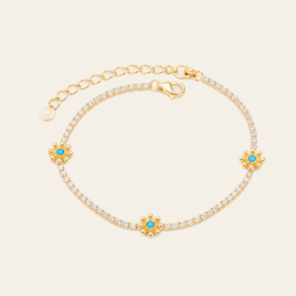 Pulsera Margarita Turquesa