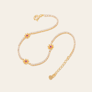 Pulsera Margarita Fucsia
