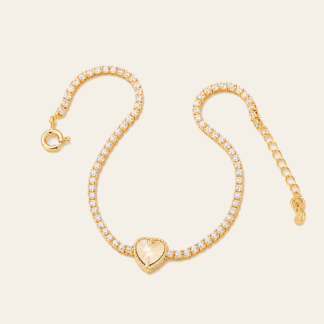 Pulsera Corazón Grabado