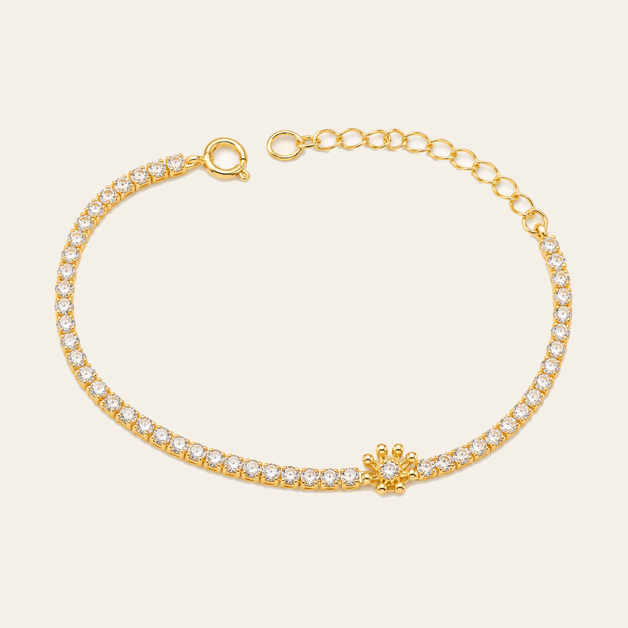 Pulsera Tenis Sol
