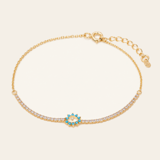 Pulsera Ojo Turquesa