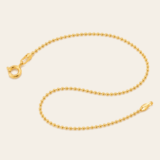 Tobillera Cadena de Bolitas