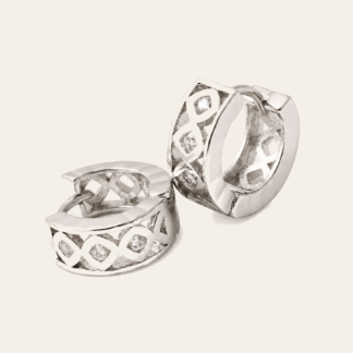 Huggie Infinito Circonia