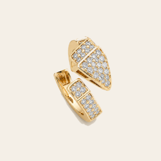 Earcuff Escudo Geométrico