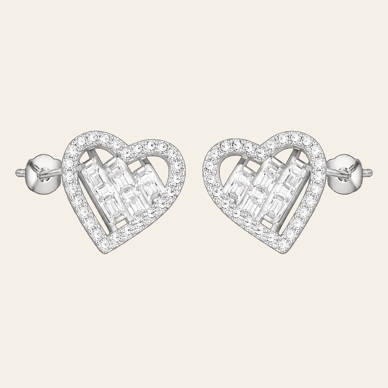 Topo Corazón Facetado