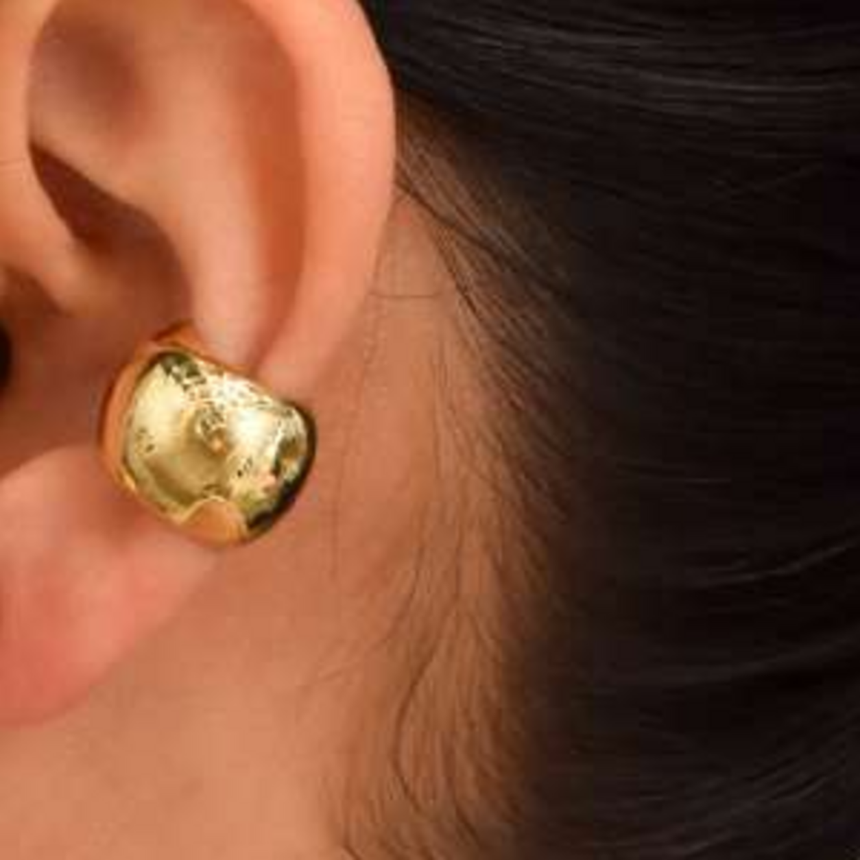 Earcuff Relieve Martillado - Imagen 2