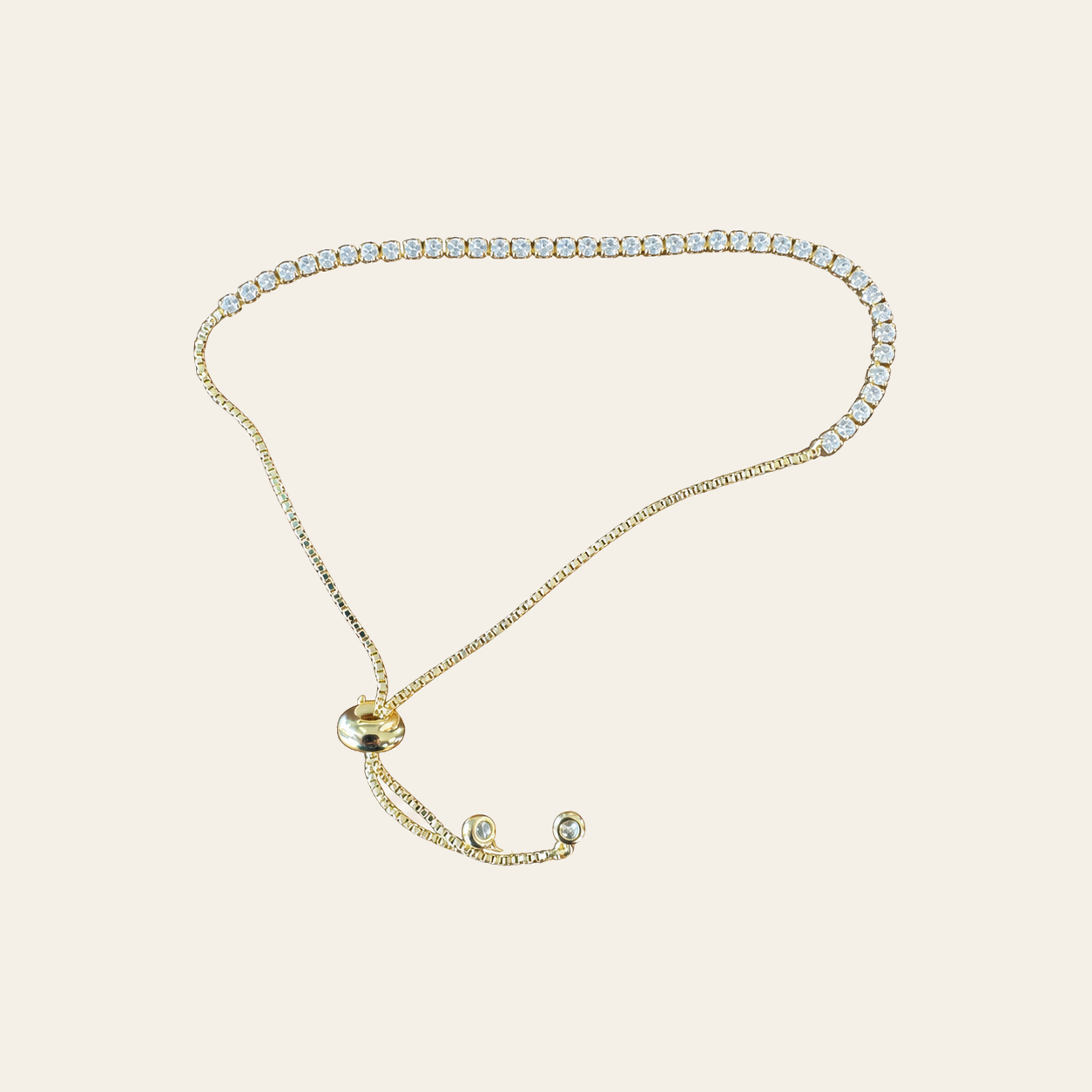 Pulsera Tenis de Circonitas Ajustable
